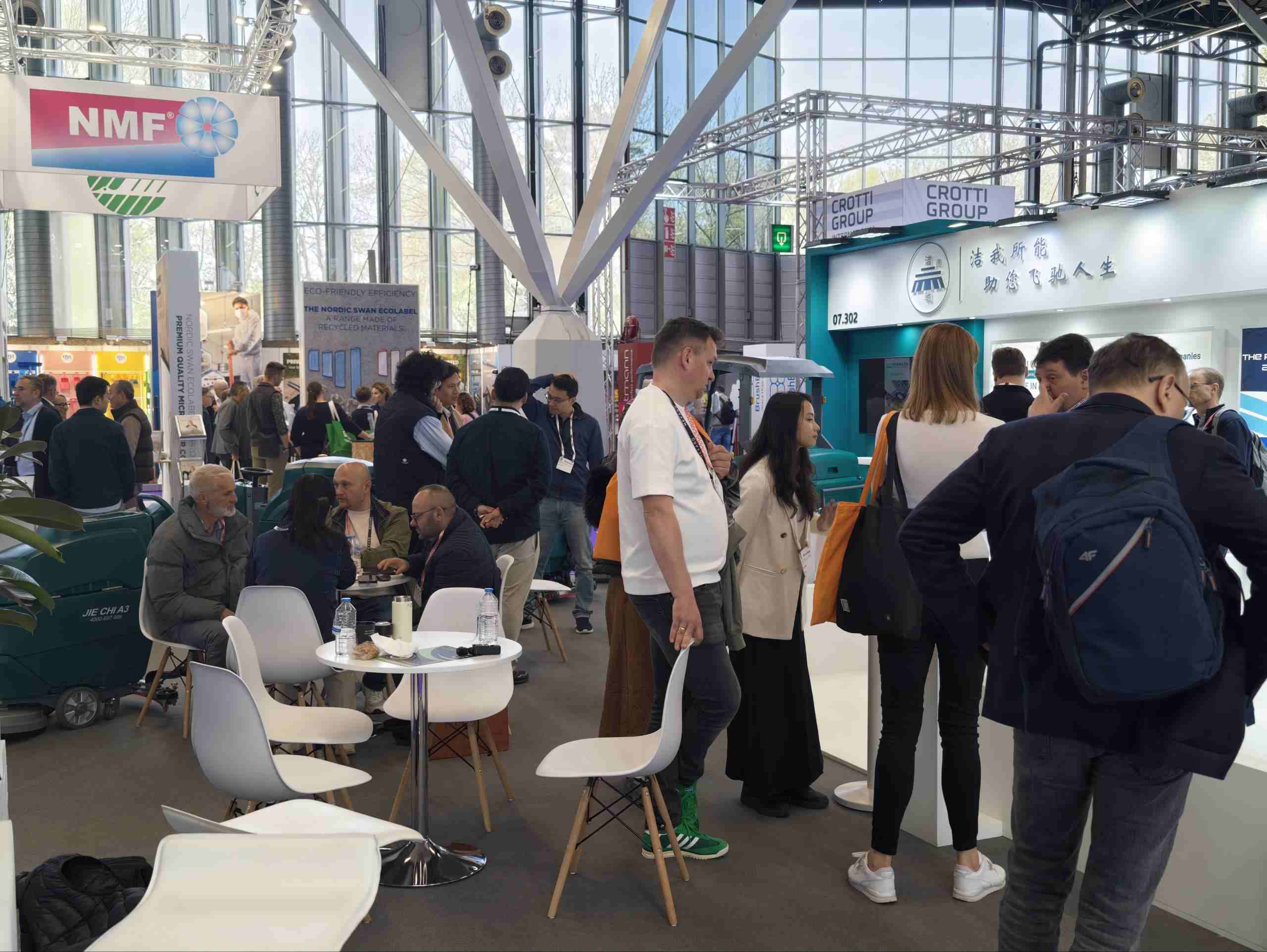 在2026年阿姆斯特丹国际清洁展上与Jie Chi会面：引领清洁行业的未来